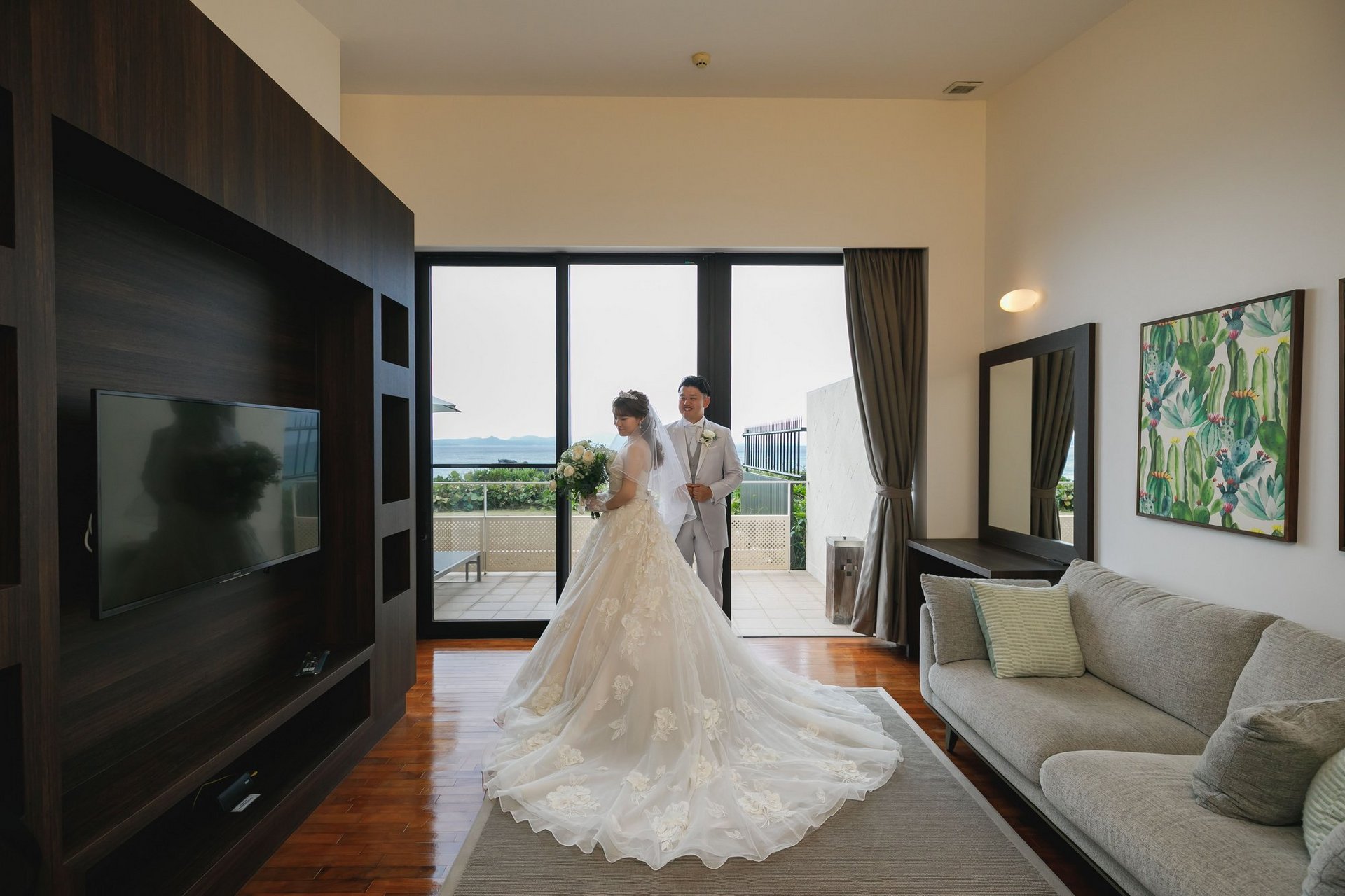 TAKUMA様 ♥ YUKARI様 | Wedding Report | クチュールナオコ ウエディング