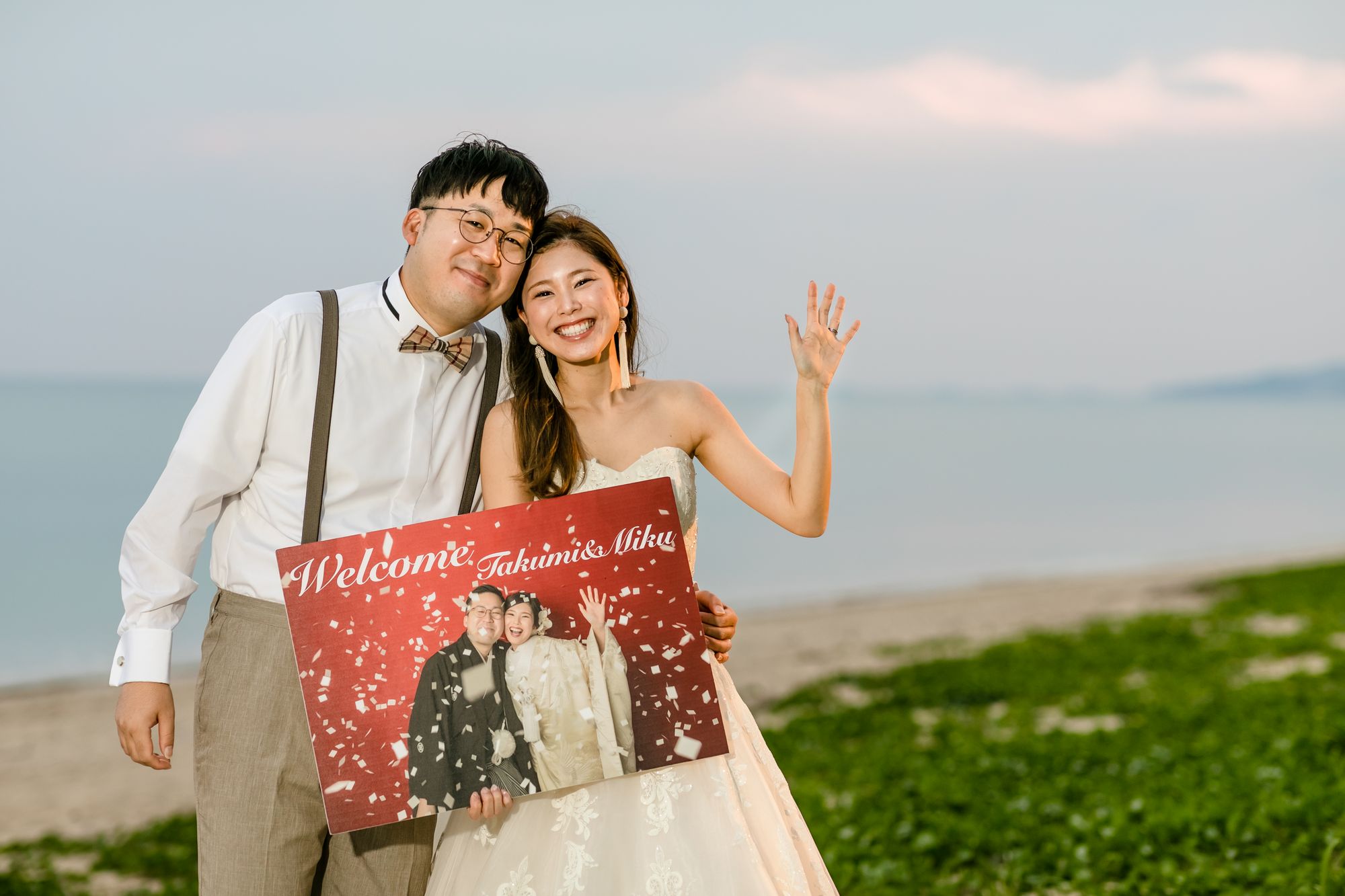 TAKUMI様 ♥ MIKU様 | Wedding Report | クチュールナオコ ウエディング