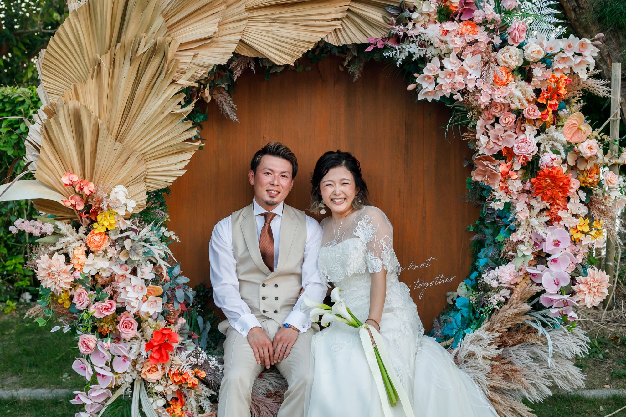 AKIHIRO様 ♥ MEGUMI様 | Wedding Report | クチュールナオコ ウエディング